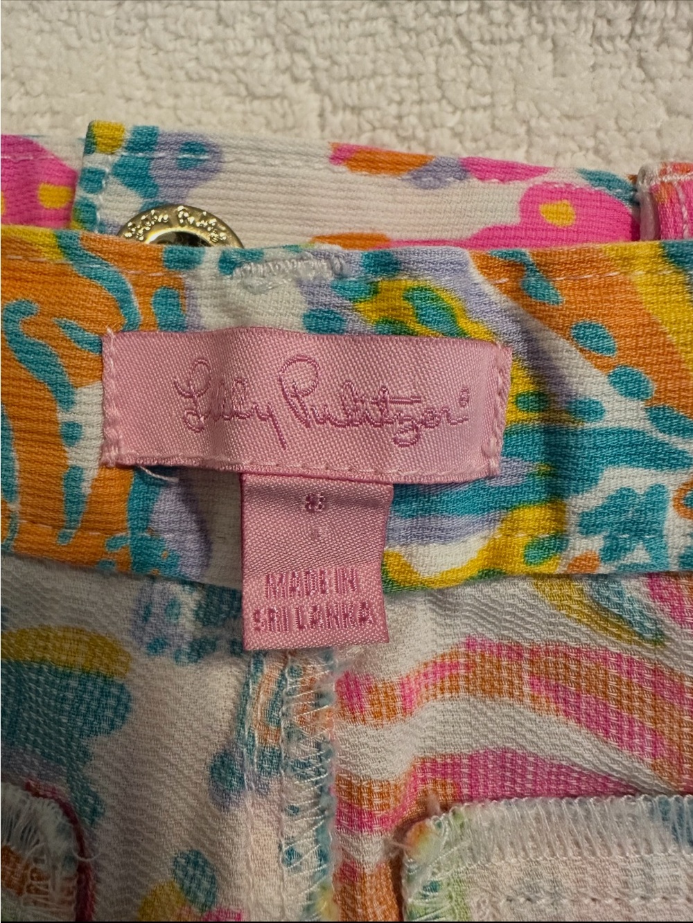 🌴NWOT Lilly Pulitzer Girls Cotton Shorts - Picture 10 of 15